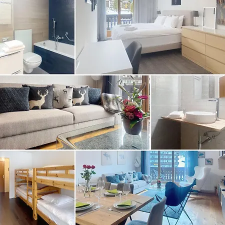 Cosy, Ski-in & Out, Parking, Vue, Central, Wifi Apartman *